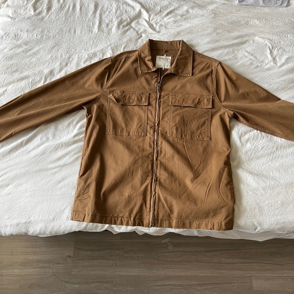 Denim & Flower Tan Men's Harrington Jacket